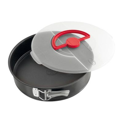 Dr. Oetker 1010 Bake Go Kapaklı Kelepçeli Kalıp, 26 cm - 1