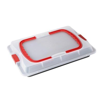 Dr. Oetker 1012 Bake Go Kapaklı Fırın Tepsisi, 42x29 cm - 1