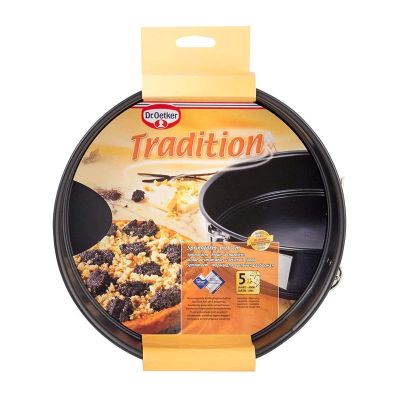 Dr. Oetker 1435 Tradition Kelepçeli Kek Kalıbı, 26 cm - 2