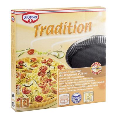 Dr. Oetker 1443 Tradition Çıkarılır Tabanlı Tart Kalıbı, 28 cm - 2
