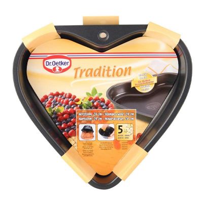 Dr. Oetker 1478 Tradition Kalp Şekilli Kek Kalıbı, 24 cm - 3
