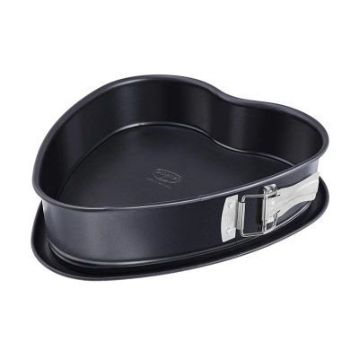 Dr. Oetker 1479 Tradition Kelepçeli Kalp Kek Kalıbı, 25 cm - 1