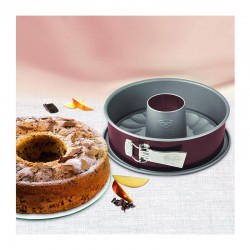 Dr. Oetker 1695 Back-Liebe Bicolor Kelepçeli Çift Tabanlı Borulu Kek Kalıbı, 26 cm - Thumbnail