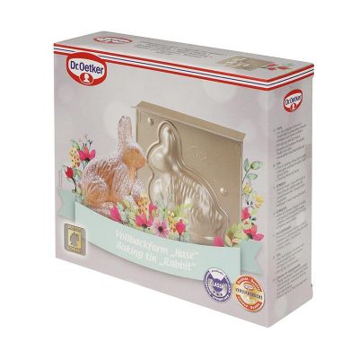 Dr. Oetker 1870 Golden Easter 3D Tavşan Şekilli Pişirme Kalıbı, 21.5 cm - 3