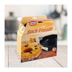 Dr. Oetker 2509 Back Freude Classic Borulu Kelepçeli Kek Kalıbı, 24x6.5 cm - Thumbnail