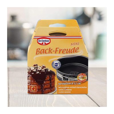Dr. Oetker 2585 Back Freude Classic Kelepçeli Kek Kalıbı, 12 cm - 2