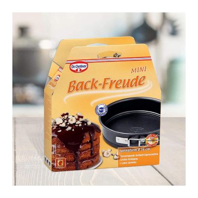 Dr. Oetker 2586 Back Freude Classic Kelepçeli Kek Kalıbı, 16 cm - 2