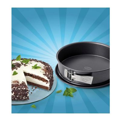 Dr. Oetker 2607 Back-Harmonie Emaye Tabanlı Kelepçeli Kek Kalıbı, 28 cm - 2