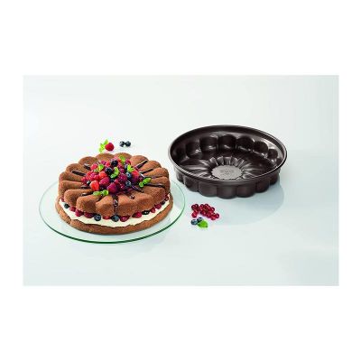 Dr. Oetker 4730 Back-Edition Çiçek Desenli Kek Kalıbı, 28 cm - 2