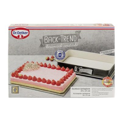 Dr. Oetker 4861 Back-Trend Kelepçeli Kek Kalıbı, 25x38 cm - 3