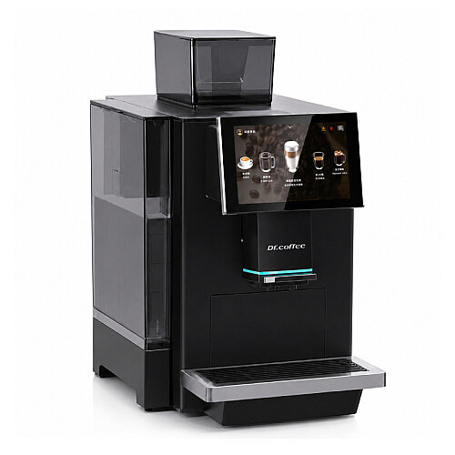 Dr.Coffee C15 Tam Otomatik Kahve Makinesi Seti, Süt Soğutucu + Bardak Standı + Çekirdek Kahve - Dr.Coffee (1)