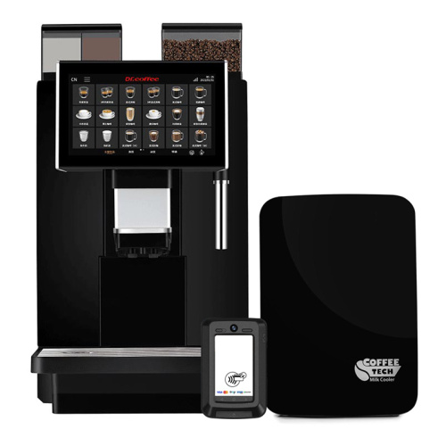 Dr.Coffee Coffee Zone Şebeke Bağlantılı Ödeme Sistemli Tam Otomatik Kahve Makinesi - 1