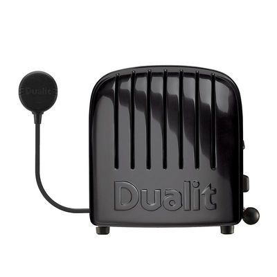 Dualit 27035 Classic Toaster, 2 Chamber, Handmade, Black - Dualit