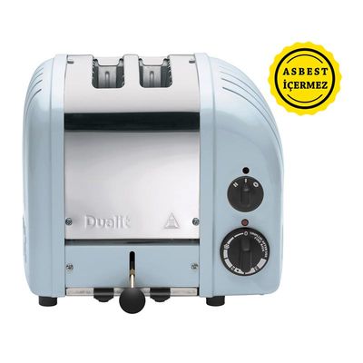 Dualit 27036 Classic Ekmek Kızartma Makinesi, 2 Hazneli, El Yapımı, Buzul Mavi - 1