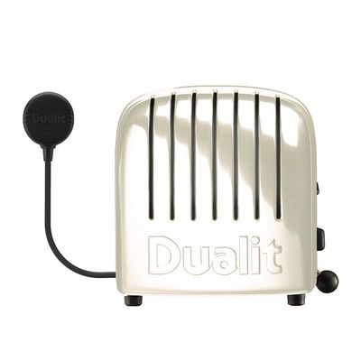 Dualit 27045 Classic Ekmek Kızartma Makinesi, 2 Hazneli, El Yapımı, Kanvas - Dualit