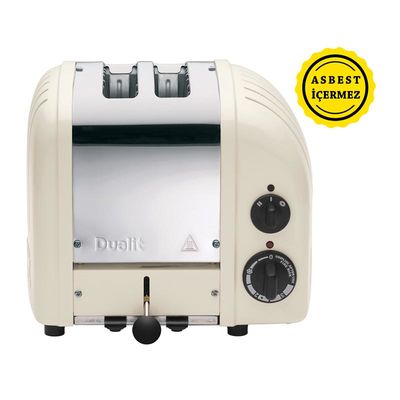 Dualit 27045 Classic Toaster, 2 Chamber, Handmade, Canvas - Dualit