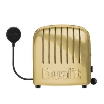 Dualit 27391 Классический тостер, 2 камеры, ручная работа, латунь - Dualit