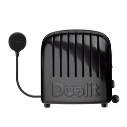 Dualit 47035 Classic Ekmek Kızartma Makinesi, 4 Hazneli, El Yapımı, Siyah - Thumbnail