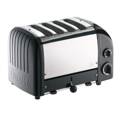 Dualit 47035 Classic Ekmek Kızartma Makinesi, 4 Hazneli, El Yapımı, Siyah - 2