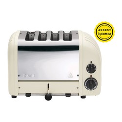 Dualit 47045 Classic Ekmek Kızartma Makinesi, 4 Hazneli, El Yapımı, Kanvas - Thumbnail
