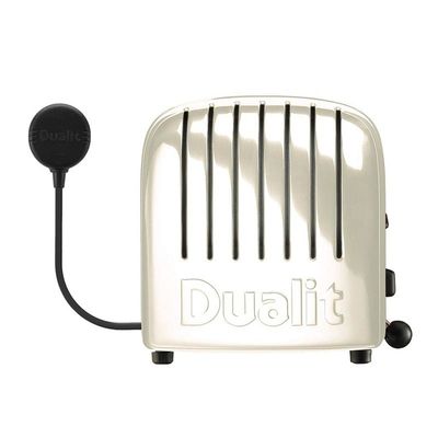 Dualit 47045 Classic Toaster, 4 Chamber, Handmade, Canvas - Dualit