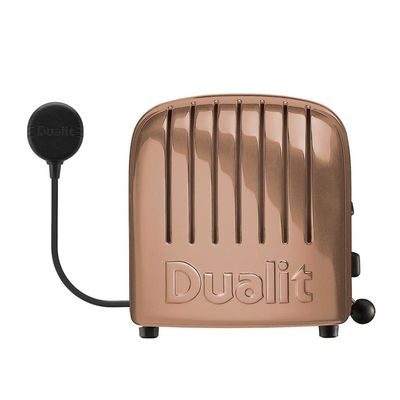 Dualit 47390 Классический тостер, 4 камеры, ручная работа, медь - Dualit