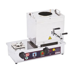 Duran Çelik DÇ 008 15 Model Tek Demlikli Vidalı Çay Makinası, 12 L, Doğalgazlı - Duran Çelik