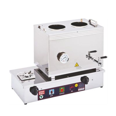 Duran Çelik DÇ 009 30 Model 2 Demlikli Vidalı Çay Ocağı, 15 L, LPG - 1