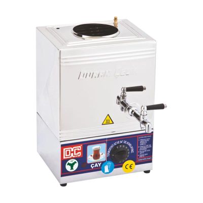 Duran Çelik DÇ 019 15 Model Tek Demlikli Kaynaklı Çay Ocağı, 12 L, Elektrikli - 1