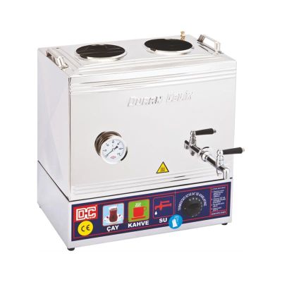 Duran Çelik DÇ 022 40 Model 2 Demlikli Kaynaklı Çay Ocağı, 31 L, Elektrikli - 1