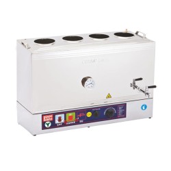 Duran Çelik DÇ 024 80 Model 4 Demlikli Kaynaklı Çay Ocağı, 74 L, Elektrikli - Duran Çelik