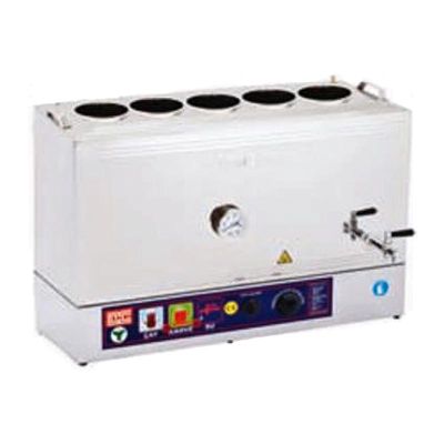 Duran Çelik DÇ 025 100 Model 5 Demlikli Kaynaklı Çay Ocağı, 90 L, Elektrikli - 1