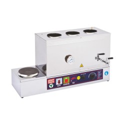 Duran Çelik DÇ 030 55 Model 3 Teapot Screw Plate Tea Cooker, 42 L, Electric - Duran Çelik