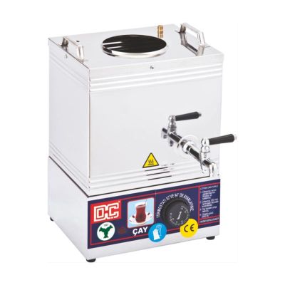 Duran Çelik DÇ 031 15 Model Tek Demlikli Vidalı Çay Ocağı, 12 L, Elektrikli - 1