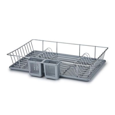 Bora Plastik Düz Metal Tepsili Tabaklık ve Kaşıklık, 31x48.5 cm - 1