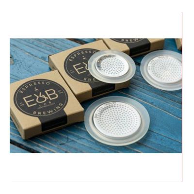 E&B Stainless Steel Moka Pot Filter, 6 Cup - E&B Lab