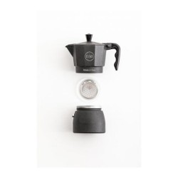 E&B Stainless Steel Moka Pot Filter, 6 Cup - 3