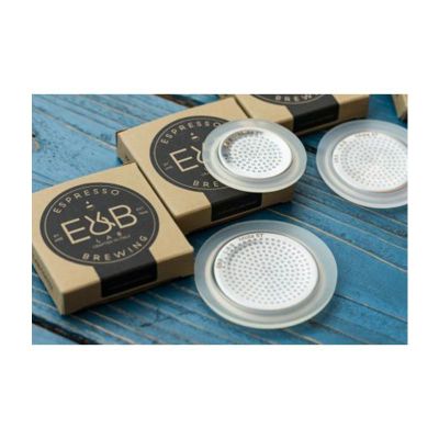 E&B Paslanmaz Çelik Moka Pot Filtresi, 3 Cup - E&B Lab