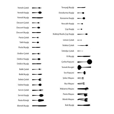 سكين سمك جولسوم من إيجيم جولسوم، 12 قطعة - Ecem Professional