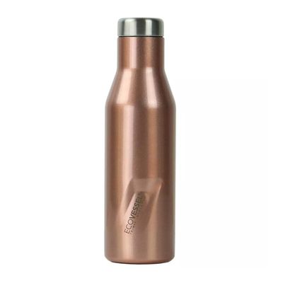 Ecovessel Aspen Termos, Paslanmaz Çelik, 16 oz, 473 ml, Rose Gold - 1