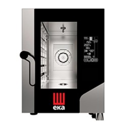 Eka Convection Electronic Compact Convection Oven, 6 1/1 GN Tray Capacity, Electric - Eka