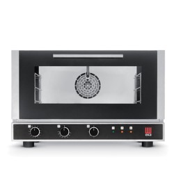 Eka EKF 364 UD Convection Humidified Manual Oven, 3 Tray Capacity, Electric - Eka