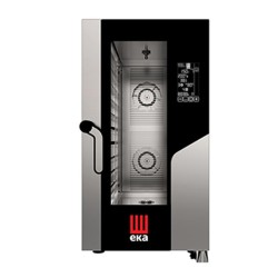 Eka MKF 1011 C BM فرن مدمج إلكتروني مدمج بالحمل الحراري، 10 قطع سعة 1/1 صينية 1/1 جيجا نيوتن، كهربائي - Eka