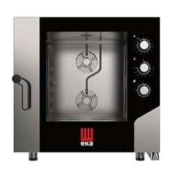 Eka MKF 621 S فرن حراري كهربائي ekaN، مرطب، 6 قطع سعة 2/1 صينية GN، كهربائي - Eka