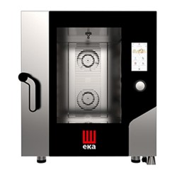 Eka MKF 711 TS فرن حراري يعمل باللمس، مرطب، 7 قطع سعة 1/1 صينية 1/1 جيجا نيوتن، كهربائي - Eka