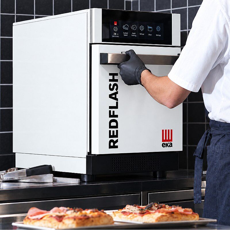 Eka REDFLASH 300 Hızlı Pişirme Fırını, Beyaz - Eka