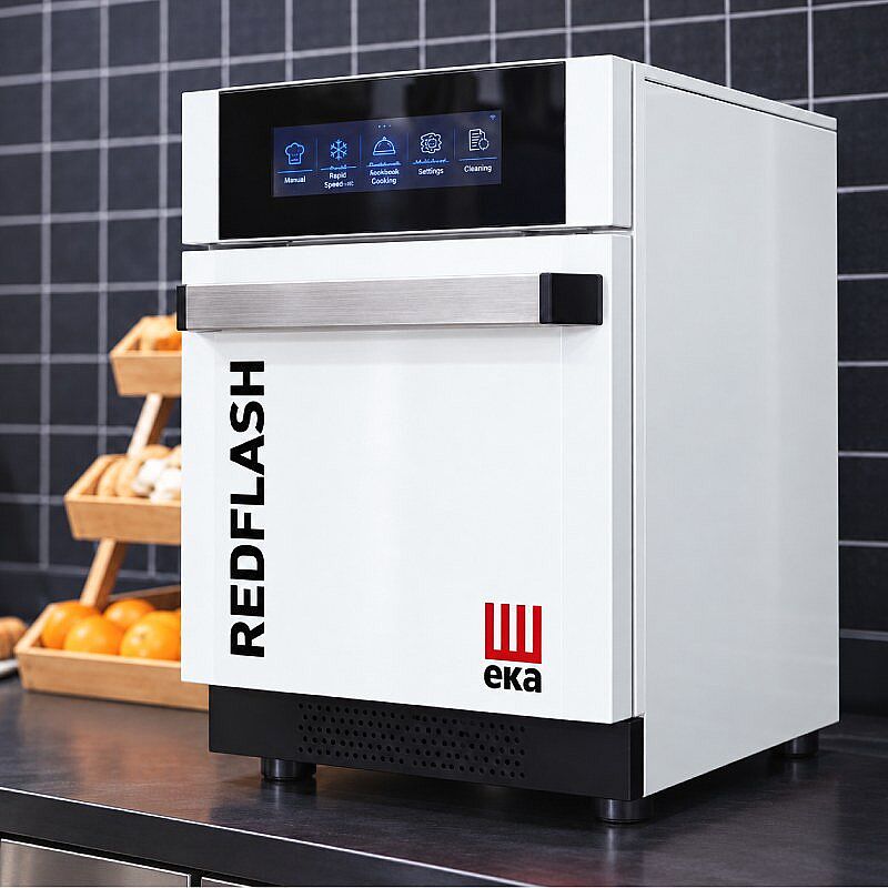 Eka REDFLASH 300 Hızlı Pişirme Fırını, Beyaz - Eka