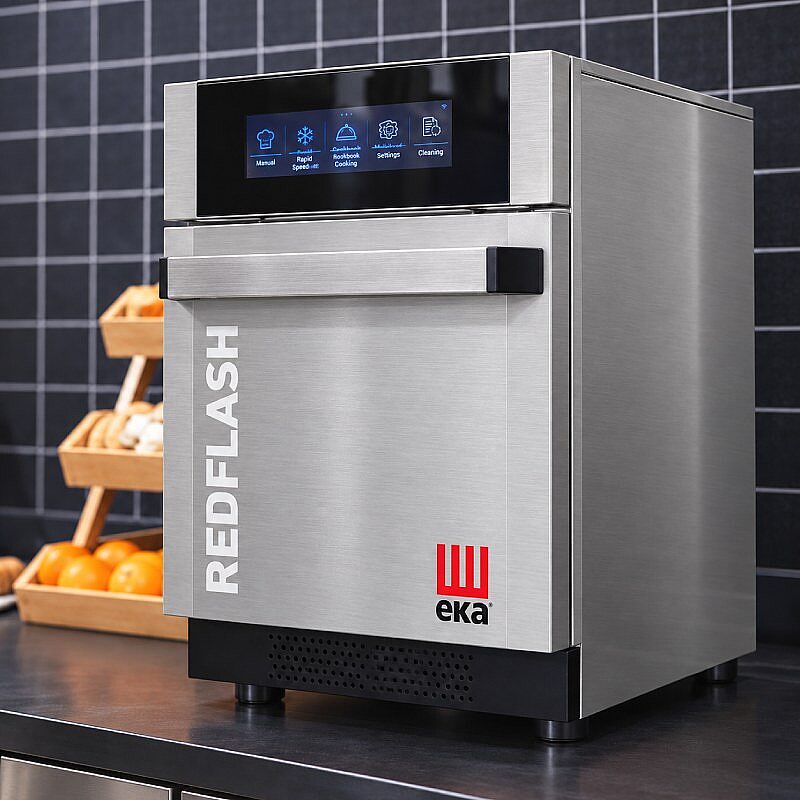 Eka REDFLASH 300 Hızlı Pişirme Fırını, Inox - Eka