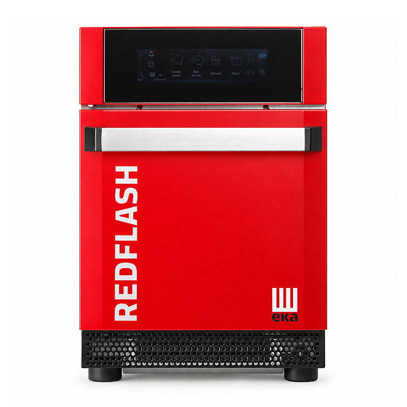 Eka REDFLASH 300 Hızlı Pişirme Fırını, Kırmızı - Eka