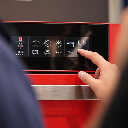 Eka REDFLASH 300 Hızlı Pişirme Fırını, Kırmızı - 4